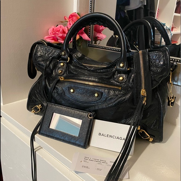 Balenciaga Handbags - BALENCIAGA Classic city gold hardware 2016